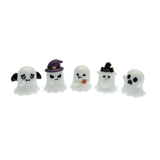 Ghost Resin Decorations 5 Pack image number 5