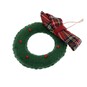 Hanging Felt Mini Wreath Decoration 9.5cm image number 2
