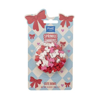 PME Cute Bow Sprinkle Charms 25g 