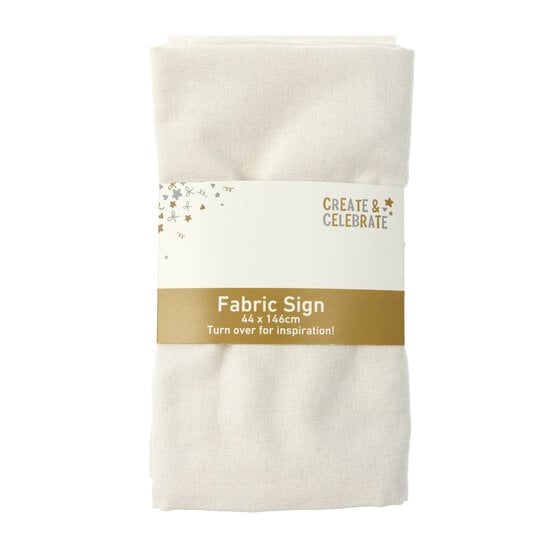 Create & Celebrate Fabric Sign 44cm x 146cm image number 5