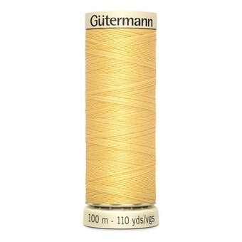 Gutermann Yellow Sew All Thread 100m (7)