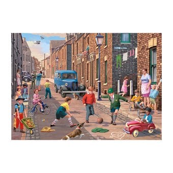 Falcon Playing in the Street Jigsaw Puzzle 500 Pieces 2 Pack image number 3