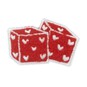 Fluffy Dice Peel and Stick Patch image number 1