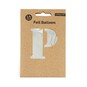 Silver Foil Letter P Balloon image number 3