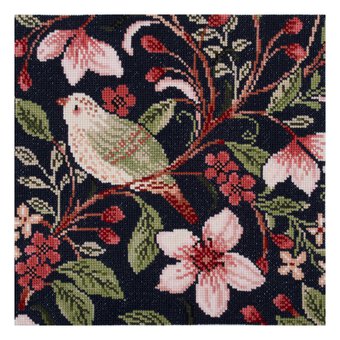 Trimits Bird Blossom Large Cross Stitch Kit 36cm x 36cm