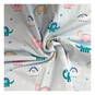 Little Dino Cotton Spandex Jersey Fabric by the Metre image number 1