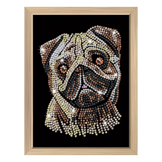 Kitfix Pug Sequin Art Blue Premium Kit image number 5