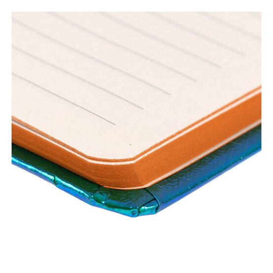 Metallic Green Notebook A5 image number 4