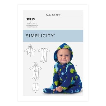 Simplicity Baby Jacket and Bodysuit Sewing Pattern S9215