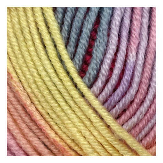 Women's Institute Bright Multi Soft and Cuddly DK Yarn 50g image number 2