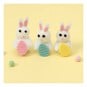 White Bunnies with Eggs 3 Pack image number 1