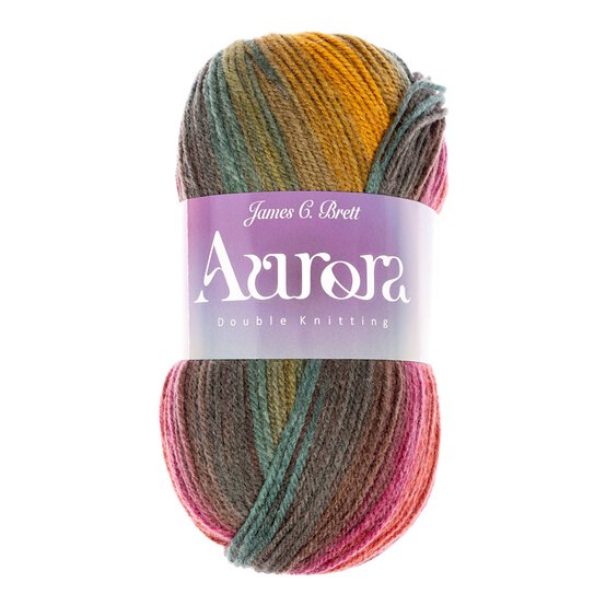 James C Brett Autumn Hues Aurora Dk Yarn 100G