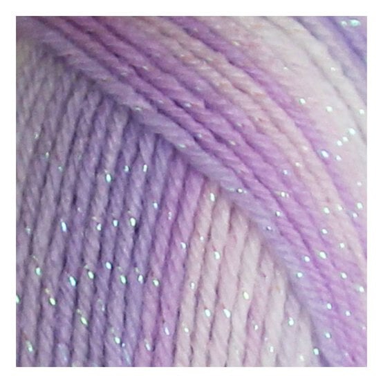 James C Brett Lilac Baby Twinkle DK 100g image number 2