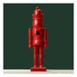 Red Wooden Nutcracker 25cm  image number 1