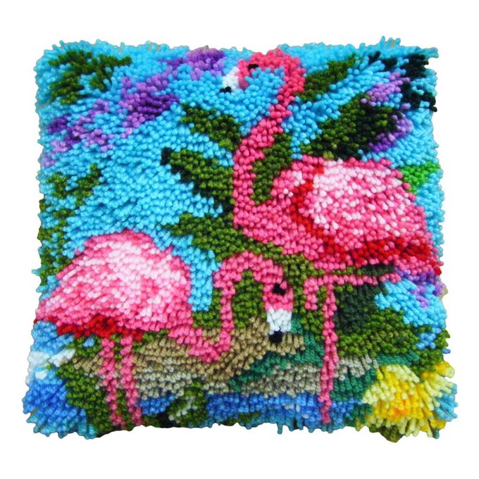Flamingo Latch Hook Kit image number 1