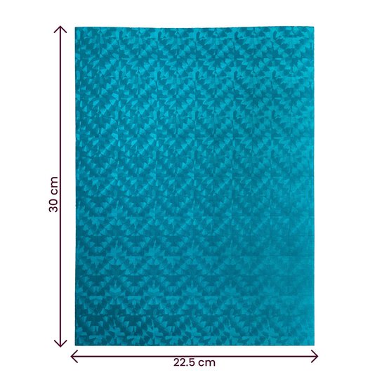 Turquoise Hologram EVA Foam Sheet 22.5cm x 30cm image number 6