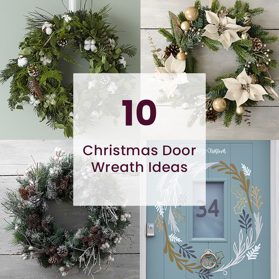 10 Christmas Door Wreath Ideas image number 1