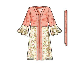 Simplicity Caftans and Wraps Sewing Pattern S9603 (18-24) image number 3