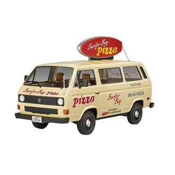 Revell Stranger Things VW T3 Surfer Boy Pizza Van Model Kit 1:25