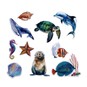 Under the Sea Vinyl Sticker Toppers 10 Pieces image number 1