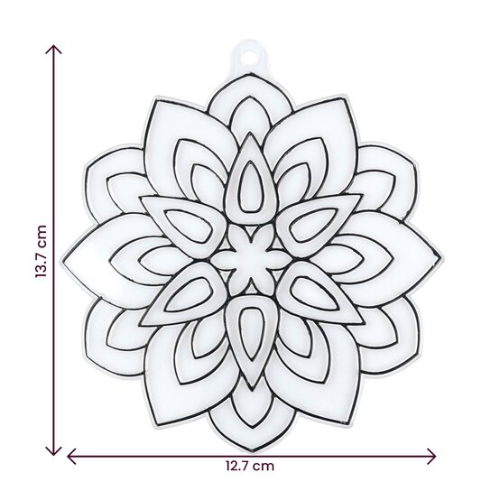Mandala Plastic Suncatcher image number 6