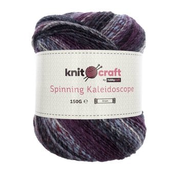 Knitcraft Plum Tide Spinning Kaleidoscope Yarn 150g