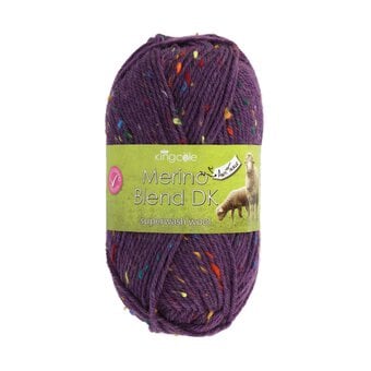 King Cole Mulberry Merino Blend Tweed DK 50g