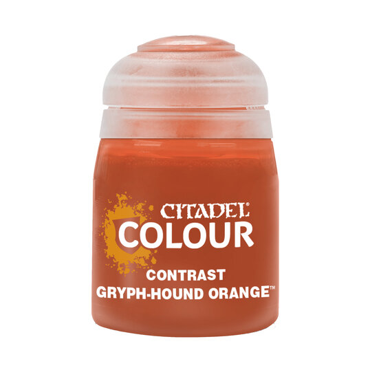 Citadel Gryph-Hound Orange Contrast Paint 18ml image number 1