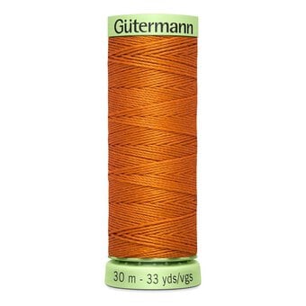 Gutermann Orange Top Stitch Thread 30m (982)