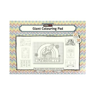 Giant Colouring Pad A2 30 Sheets 