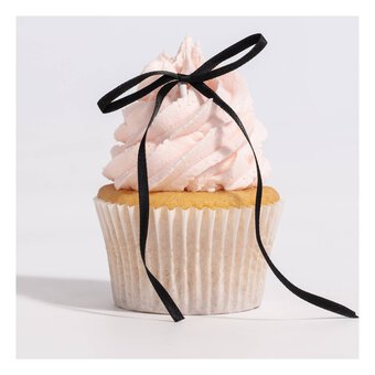 PME Black Ribbon Bow Toppers 8 Pack