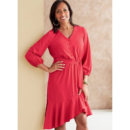 Butterick Dress and Jumpsuit Sewing Pattern B6779 (16-24) image number 3
