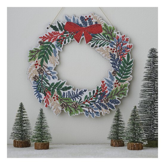 Diamond Painting Wreath Kit image number 1