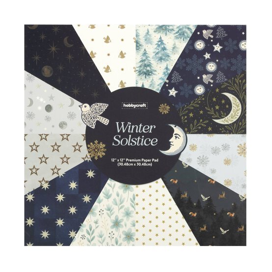 Winter Solstice 12 x 12 Inches Paper Pad 24 Sheets image number 5