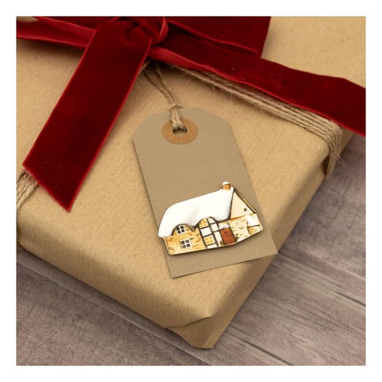 Snowy House Card Toppers 3 Pack image number 3