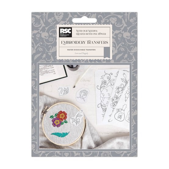 RSC Embroidery Transfer Sheets 5 Pack  image number 1