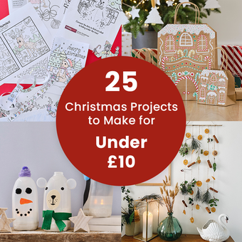 25 Christmas Projects to Make for Under £10