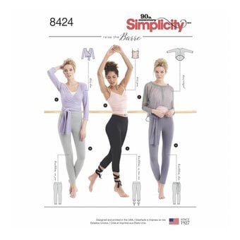 Simplicity Leggings and Top Sewing Pattern 8424