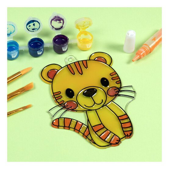 Tiger Plastic Suncatcher image number 1