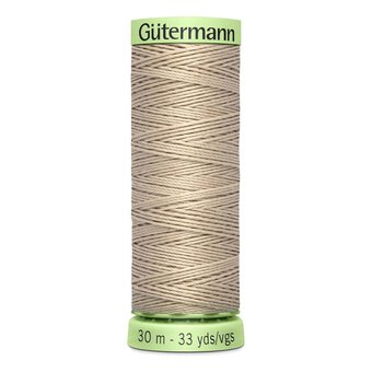Gutermann Beige Top Stitch Thread 30m (722)