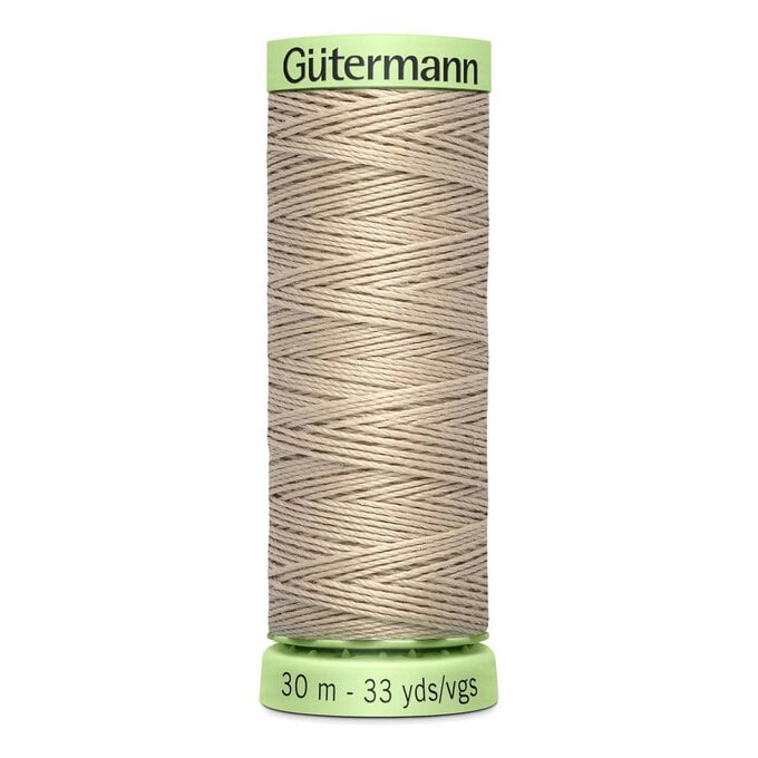 Gutermann Beige Top Stitch Thread 30m (722) image number 1