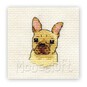 Mouseloft Stitchlets French Bulldog Cross Stitch Kit image number 2