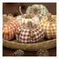 Gingham Pumpkins 5 Pack  image number 4