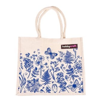 Blue Floral Bag for Life