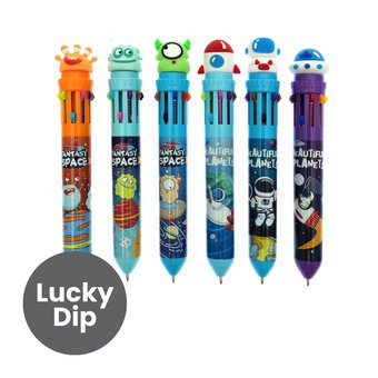 Assorted Space 10-Colour Pen