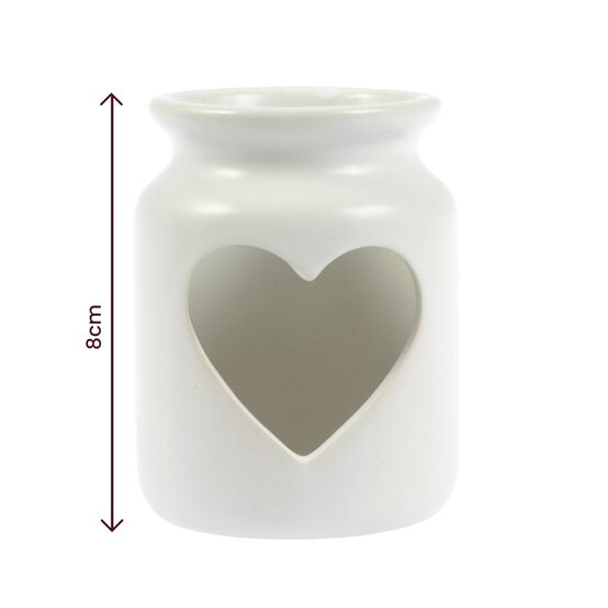Ceramic Heart Votive 8cm image number 4