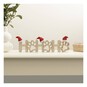 Wooden Paw Ho Ho Ho Decoration 30cm image number 2