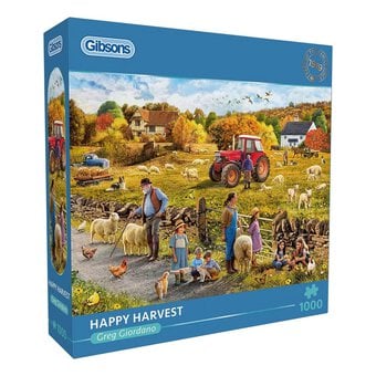 Gibsons Happy Harvest Jigsaw Puzzle 1000 Pieces