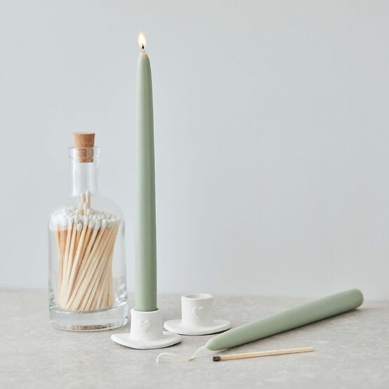 How to Make an Air Dry Clay Candle Holder image number 1