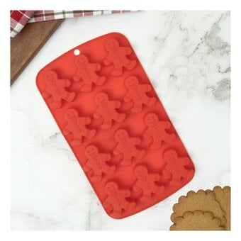 Gingerbread Silicone Mould 12 Wells